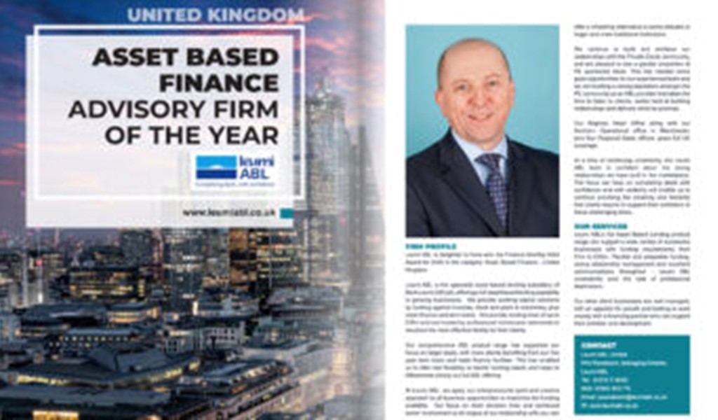 ASSET BASED FINANCE ADVISORY FIRM OF THE YEAR